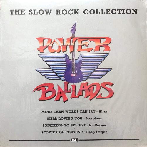 POWER BALLADS - The Slow Rock Collection (ALIAS/ SCORPIONS/ POISON/ DEEP PURPLE...) 미개봉