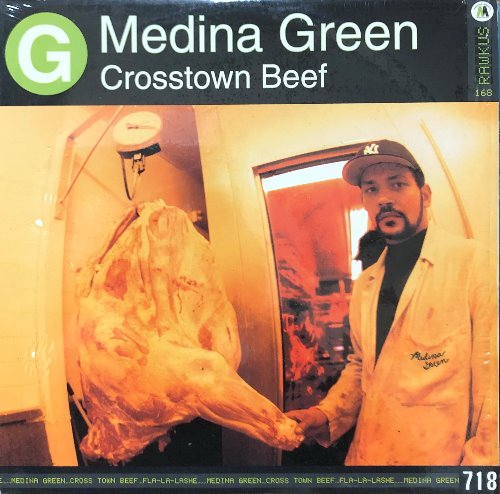 MEDINA GREEN - Crosstown Beef (Rap &amp; Hip-Hop) RAWKUS ORIGINAL PRESS