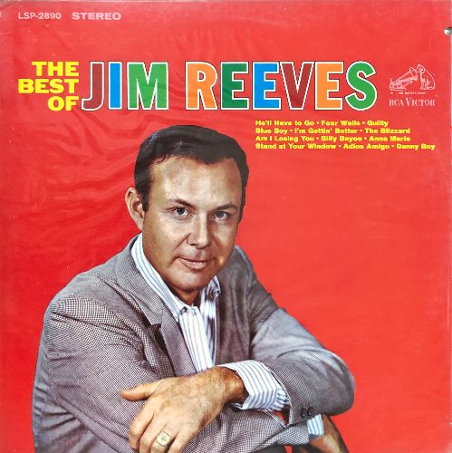 JIM REEVES - BEST OF JIM REEVES (미개봉)