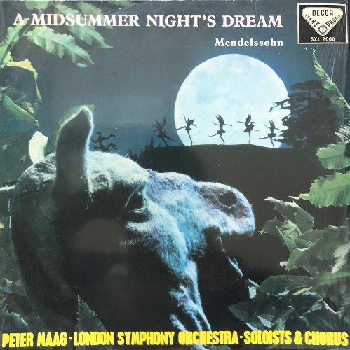 PETER MAAG - MENDELSSOHN A MIDSUMMER NIGHT&#039;S DREAM (&quot;Audiophile Pressing&quot;)
