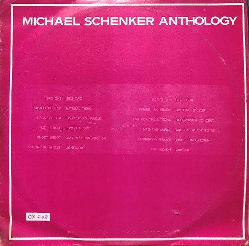 MICHAEL SCHENKER / UFO - ANTHOLOGY (해적판/2LP)
