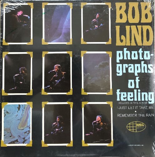 BOB LIND - Photo-graphs Of Feeling (Singer-Songwriter Folk Psych)