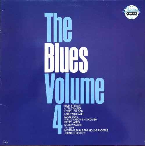 THE BLUES VOLUME 4 - Little Walter/Larry Williams/Betty James/Muddy Waters/John Lee Hookers,,,,