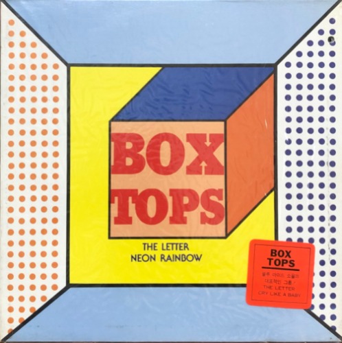 BOX TOPS - THE LETTER/NEON RAINBOW (미개봉)