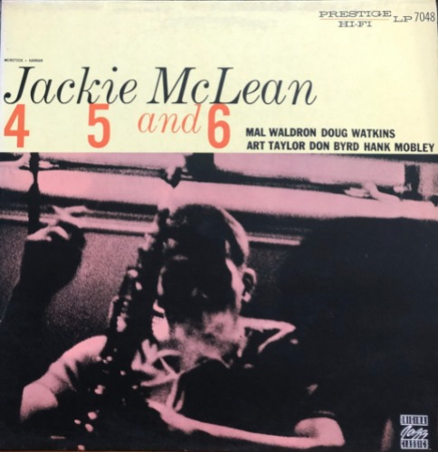JACKIE McLEAN - 4,5 &amp; 6