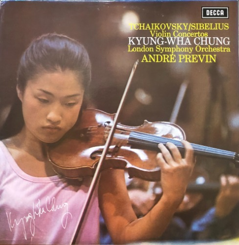 정경화 KYUNG-WHA CHUNG - Tchaikovsky/Sibelius: Violin Concert