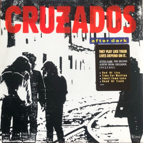 Cruzados ‎- After Dark (&quot;PROMO WITH HYPE STICKER AND INNER SLEEVE&quot;)