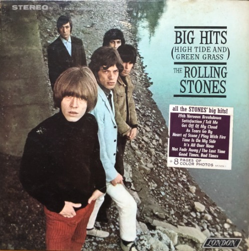 ROLLING STONES - Big Hits (High Tide And Green Grass) &quot;1966 US 1st pressing  hype sticker ZAL 7167 BW London STEREO NPS-1 컬러화보&quot;
