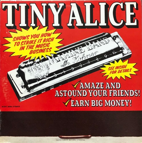 TINY ALICE - Tiny Alice (&quot;1972 US Kama Sutra KSBS 2046 /  Psychedelic Blues Rock&quot;)