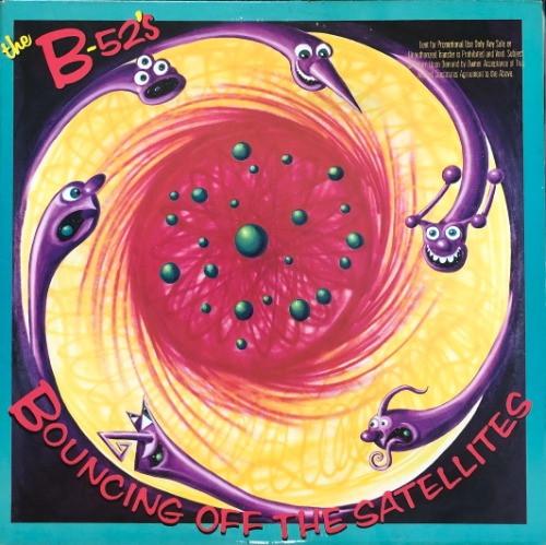 The B-52&#039;s – Bouncing Off The Satellites (&quot;1986 US Original Warner Bros 1-25504 Pop Alternative Rock / Promo Copy&quot;)