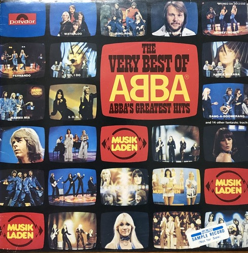 ABBA - The Very Best of Abba : Abba&#039;s Greatest Hits (SAMPLE RECORD/2LP)