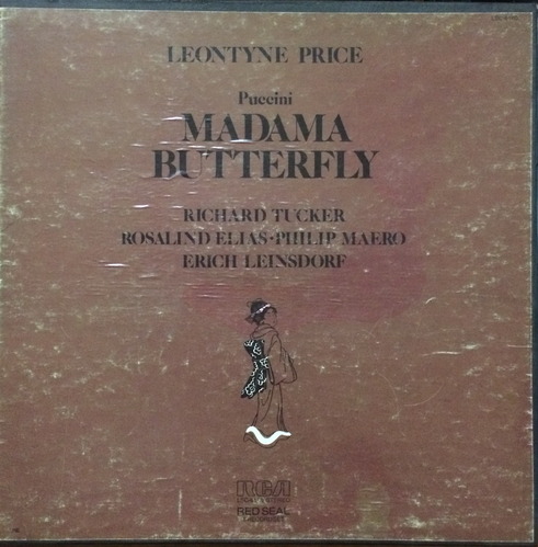 Leontyne Price - PUCCINI Madama Butterfly (3LP/BOX)