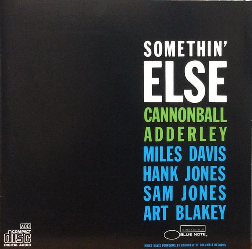 Cannonball Adderley - Somethin&#039; Else (CD)