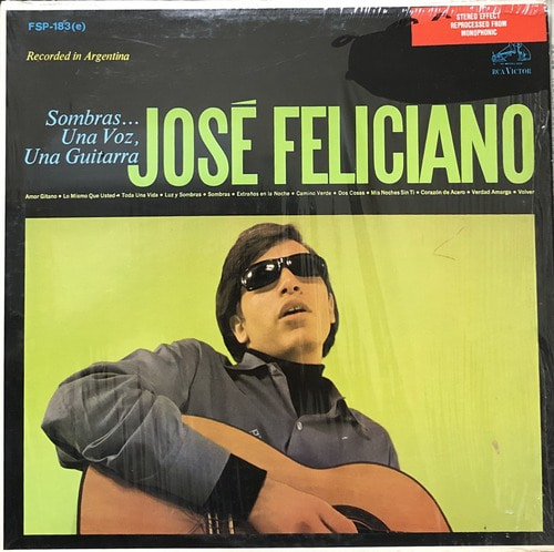 Jose Feliciano - SOMBRAS… UNA VOZ, UNA GUITARRA 
