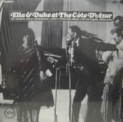 Ella Fitzgerald &amp; Duke Ellington - at The Cote D&#039;Azur (2LP)