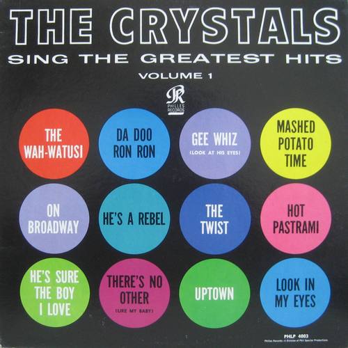 CRYSTALS - Sing The Greatest Hits 
