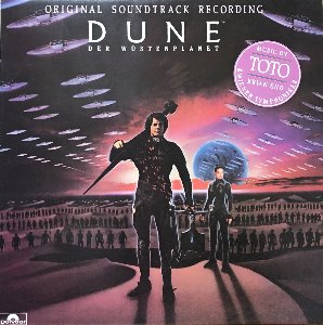 DUNE - OST (MUSIC BY TOTO) BRIAN ENO &quot;PROMO 견본레코드&quot;