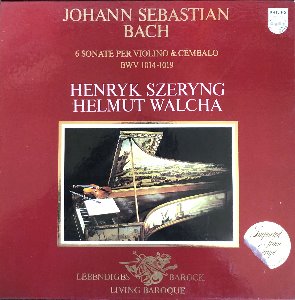 HENRYK SZERYNG / HELMUT WALCHA - J.S. Bach 6 Sonate Per Violino &amp; Cembalo BWV 1014-1019 (2LP/BOX)