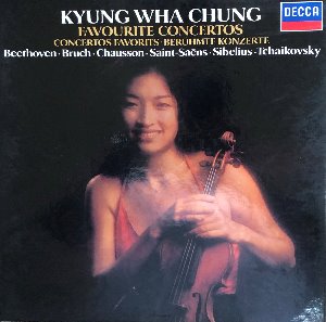 정경화 KYUNG-WHA CHUNG - FAVOURITE CONCERTOS 名 바이올린 연주곡 모음FAVOURITE (3LP/BOX)