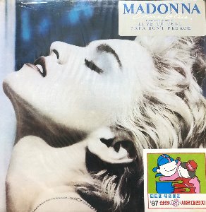 MADONNA - TRUE BLUE (LIVE TO TELL/PAPA DON&#039;T PREACH) 미개봉
