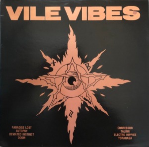 VILE VIBES - VILE VIBES (90 RARE Death Metal AUTOPSY PARADISE ORIG UK)