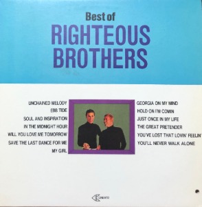 RIGHTEOUS BROTHERS - BEST OF RIGHTEOUS BROTHERS