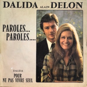 DALIDA / ALAIN DELON 다리다와 아랑드롱 - PAROLES PAROLES (7인지 EP/45RPM)