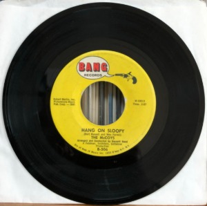 THE McCOYS - HANG ON SLOOPY (7인지 싱글/45rpm)