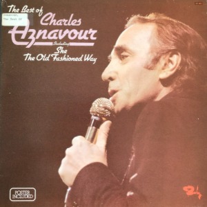 CHARLES AZNAVOUR - THE BEST OF CHARLES AZNAVOUR (소형 포스터/ISABELLE/YESTERDAY WHEN I WAS YOUNG)