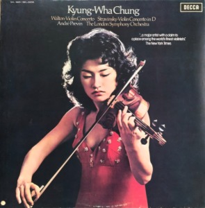 정경화 KYUNG-WHA CHUNG - Walton/Stravinsky: Violin Concertos (하드자켓)