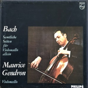모리스 장드롱 Maurice Gendron - Bach: Suite For Cello Solo 무반주 첼로 조곡 (3LP/BOX)
