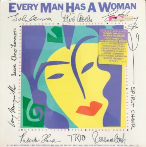EVERY MAN HAS A WOMAN - &quot;JOHN LENNON + various artists YOKO ONO HARRY NILSSON&quot;