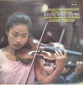 정경화 KYUNG-WHA CHUNG - Tchaikovsky/Sibelius: Violin Concertos