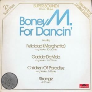 BONEY M - FOR DANCIN&#039; / 2X SUPER MAXI (2LP)
