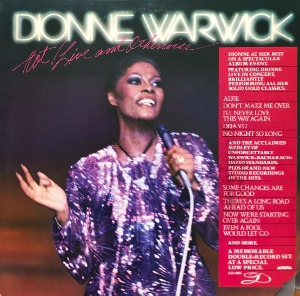 DIONNE WARWICK ‎– Hot ! Live And Otherwise (PROMOTION 각인/2LP)