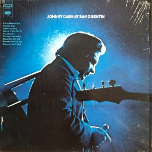 JOHNNY CASH - AT SAN QUENTIN (&quot;Ultrasonic Clean 2 EYE COLUMBIA STEREO&quot;)