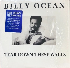BILLY OCEAN Tear Down These Walls (Jive 1988 + Inner IN SHRINK/HYPE STICKER) &quot;Get Outta My Dreams, Get Into My Car&quot;