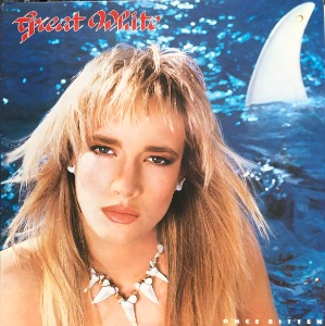 GREAT WHITE - ONCE BITTEN (&quot;US 1987 Capitol ST-12565 First Pressing/Glam Hard Rock&quot;)