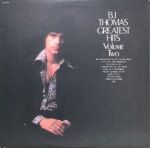 B.J. THOMAS - Greatest Hits Volume Two (US Scepter SPS 597) &quot;Raindrops keep fallin&#039; on my head&quot;