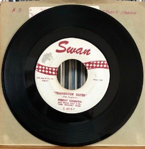 FREDDY CANNON - Transistor Sister (7인지 싱글/45RPM) &quot;1961 Rock &amp; Roll&quot;