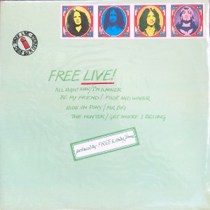 FREE - FREE LIVE ! (PROMO Sample Record/미개봉)