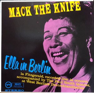 ELLA FITZGERALD - Mack The Knife Ella In Berlin (가사지)