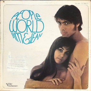 JIM &amp; JEAN - People World (&quot;1968 US ORG Verve Forecast STEREO / Folk Rock PSYCH&quot;)