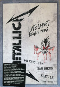 METALLICA – Live Sh*t: Binge &amp; Purge MEXICO CITY (3 x CD Album / 2 x DVD Video / 아웃케이스 박스 세트)