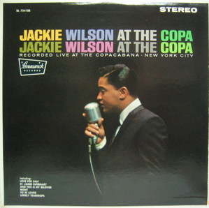 JACKIE WILSON - Jackie Wilson at The Copa
