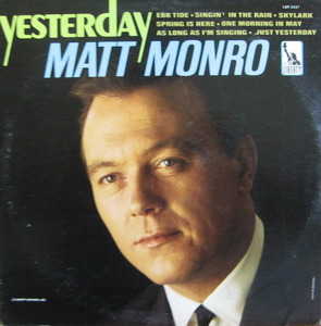 MATT MONRO - YESTERDAY