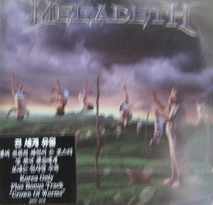 MEGADETH - YOUTHANASIA (미개봉/CD)&quot;싸인포스터/PROMOTION ONLY&quot;
