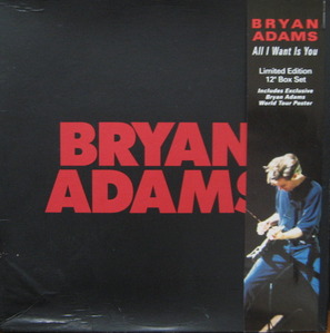 BRYAN ADAMS - All I Want is You (12&quot; Limited Edition BOX POSTER!)