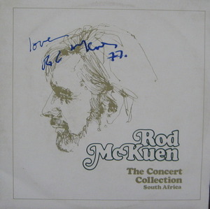 ROD McKUEN - The Concert Collection South Africa (2LP) &quot;오리지날 싸인&quot; If You Go Away