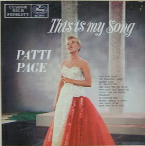 PATTI PAGE - THIS IS MY SONG (&quot;1955&quot;)